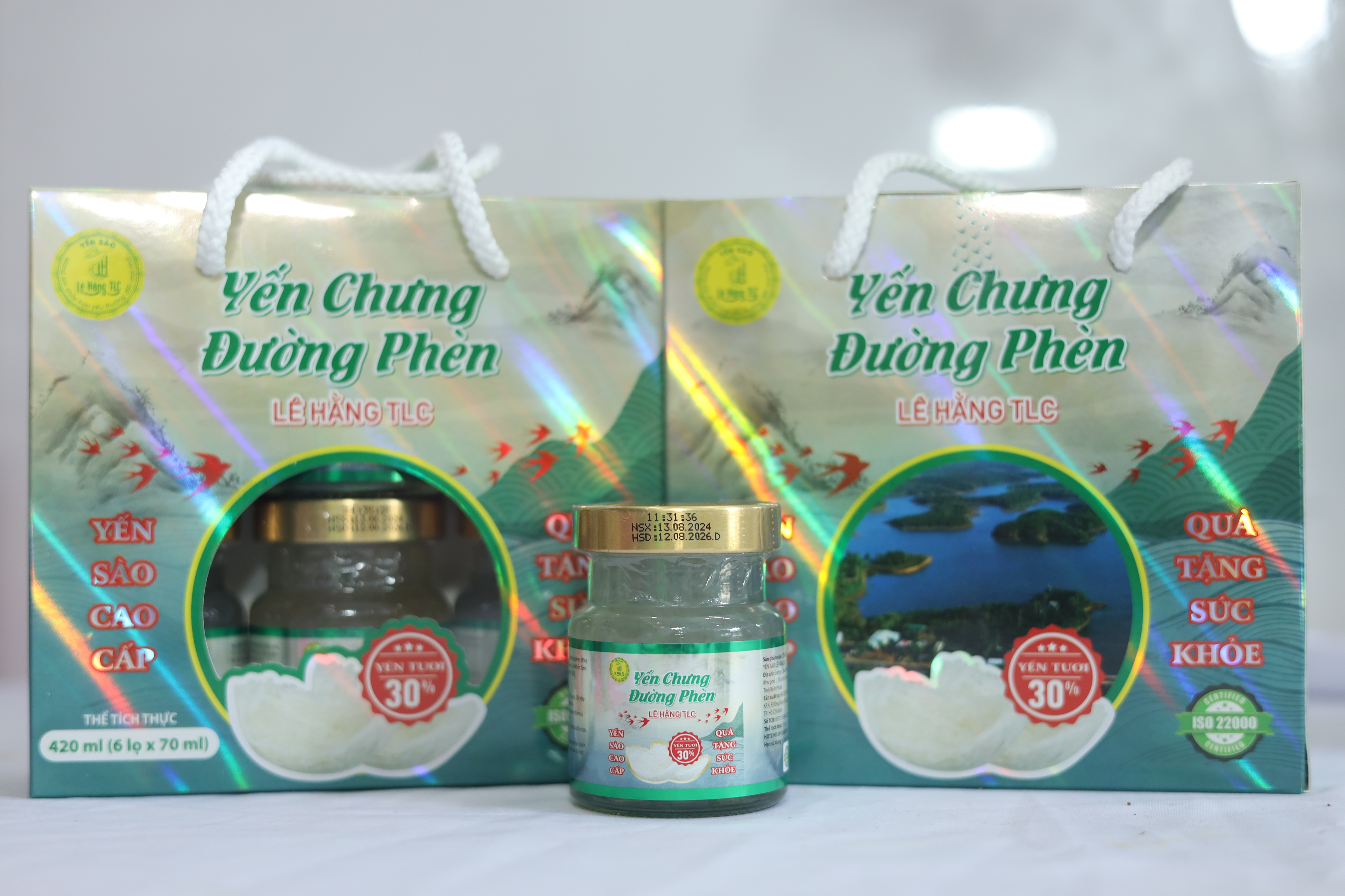 YẾN CHƯNG ĐƯỜNG PHÈN - LÊ HẰNG TLC - Hộp 6 lọ x 70 Ml